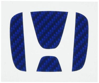 HASEPRO Magical Carbon [Steering Emblem] (Blue) Honda Odyssey/N-BOX/CR-Z CESH-2B