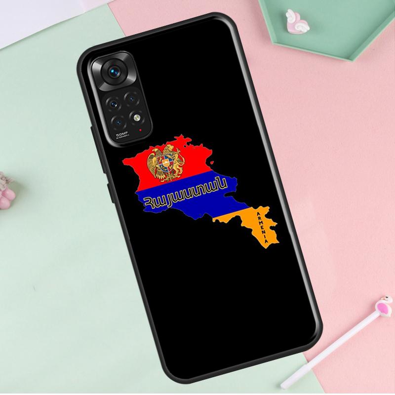 

Чехол с армянским флагом Армении для Redmi Note 12 Pro Plus, чехол для Redmi Note 10 8 9 11 Pro 12S 11S 10S 9S 9C 10C 12C Redmi Note 9S