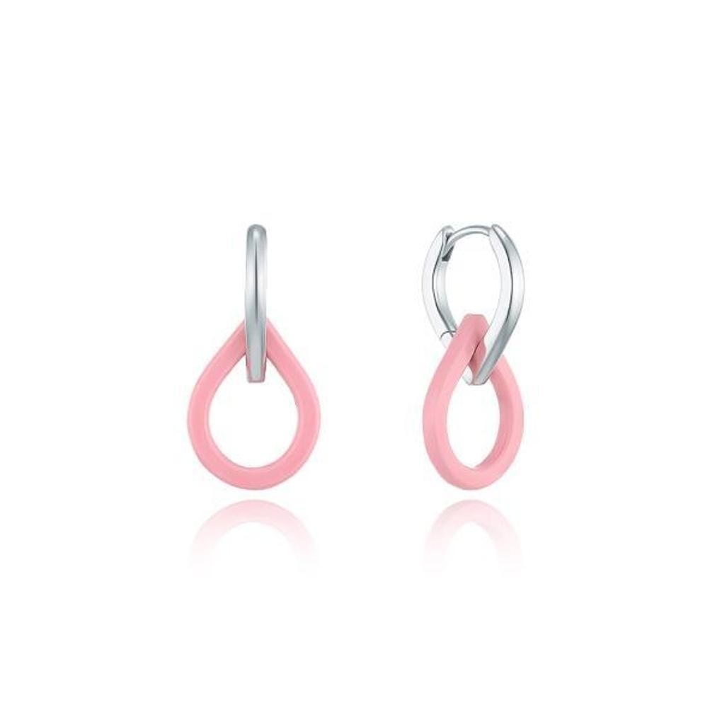 

LLOYD Endless Epoxy Pink Two-Way Earrings LLES22522S Basic (photo color)