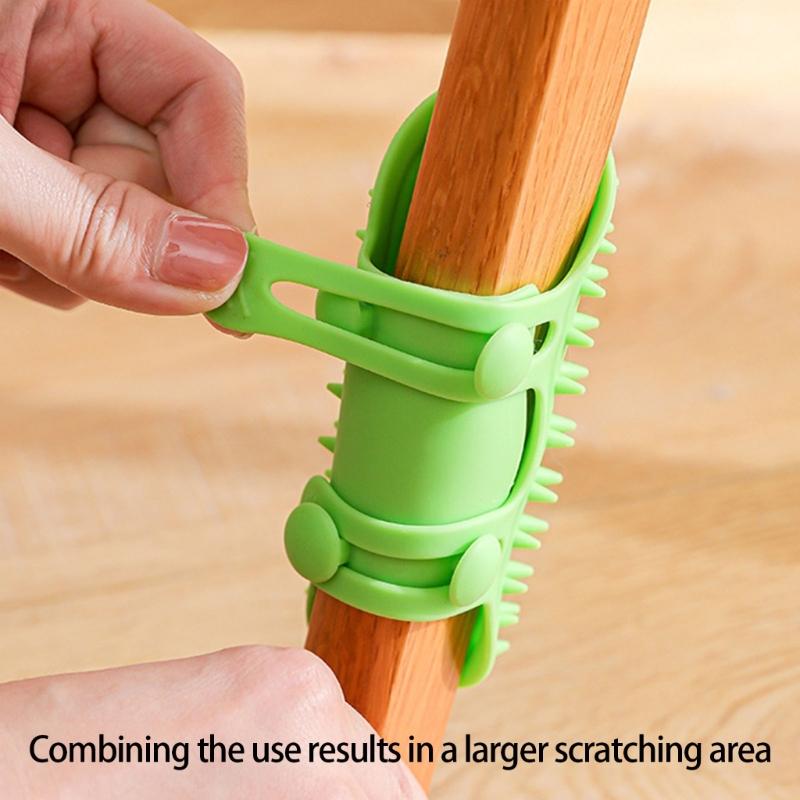 

Cats Scratcher Pad Corner Groomer Brush For Automatic Loose Furs Removal 4Pcs CHINA