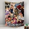 Tapiserie Taylor Swift Eras Tour Oblečení Folklore 1989 Koláž Nástěnná dekorace pro Pokoj Milovníka Pop Music