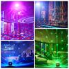 LED Colorful Stage Lights Remote Control To Adjust The Atmosphere Light Strobe Sound Controlled Disco Light for Bar Parties