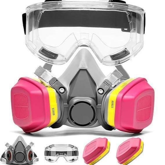 6200 Model Multi-purpose Gas Mask for Painting, Pesticides, Decoration, Grinding, Chemical Handling, Firefighting, and Mining Dust Protection.