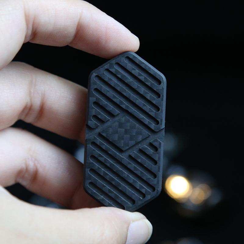 Carbon Fiber Magnetic EDC Fidget Slider - ADHD & Anxiety Relief Toy for Adults, Stress Relief Desk Gift