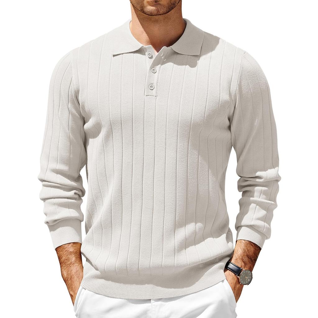 Mens   Shirts Classic Long Sleeve Buttons Fitness Workout T-Shirts Casual Fall Gym Muscle Fit Sports Tops