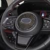 Soft Carbon Fiber Steering wheel  Trim Sticker For Subaru Forester SK 19-24