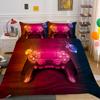Povlečení s 3D přehrávačem Sada přehozů se vzorem herního automatu v plné velikosti je vhodná pro domácí dekoraci chlapeckého a pánského pokoje pro milovníky her