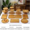 Bamboo Wood Dessert Table Set