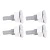 4 stk Badekar Luftboble Dyse PVC SPA Badekar Rett Bobledyse for Bassengtilbehør