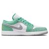 Air Jordan 1 Low New Emerald Unisex Sneakers Green White Light-Steel-Grey DN3705-301