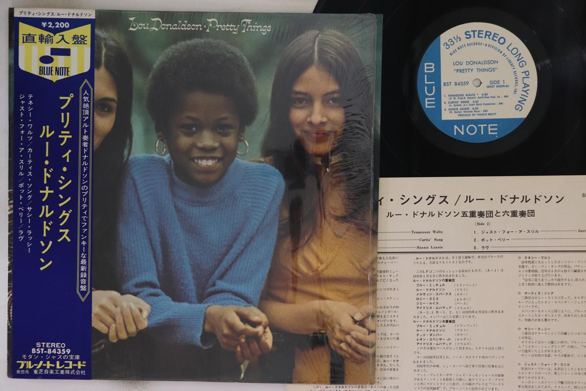 

LP Пластинка LOU DONALDSON - Pretty Things BST84359 Blue Note 1971 Япония Obi Jazz
