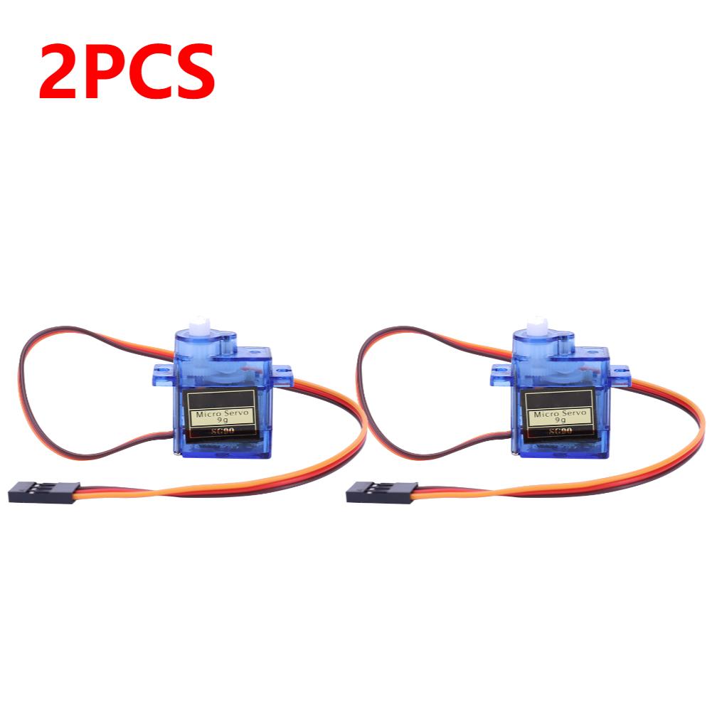 1-5PCS SG90 9G Micro Digital Servo Motor 180/360Degree Fixed-Wing Micro Gear Servo Motor for Rc Helicopter Toy Airplane Aircraft