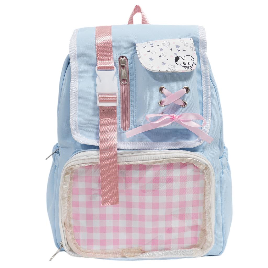 Cute Two-Dimensional Japanese Pain Bag Student Schoolbag Female Junior High School Backpack Casual High-Value Backpack Tide