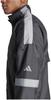 Adidas HBB74 Tennis Warm Windbreaker Herrenjacke, Schwarz/Grau (IK6092)