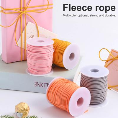 Dárkové balení 50 yardů Stuha semišová textura DIY Lehká party Raffia motouz Papírová stuha Party Favors