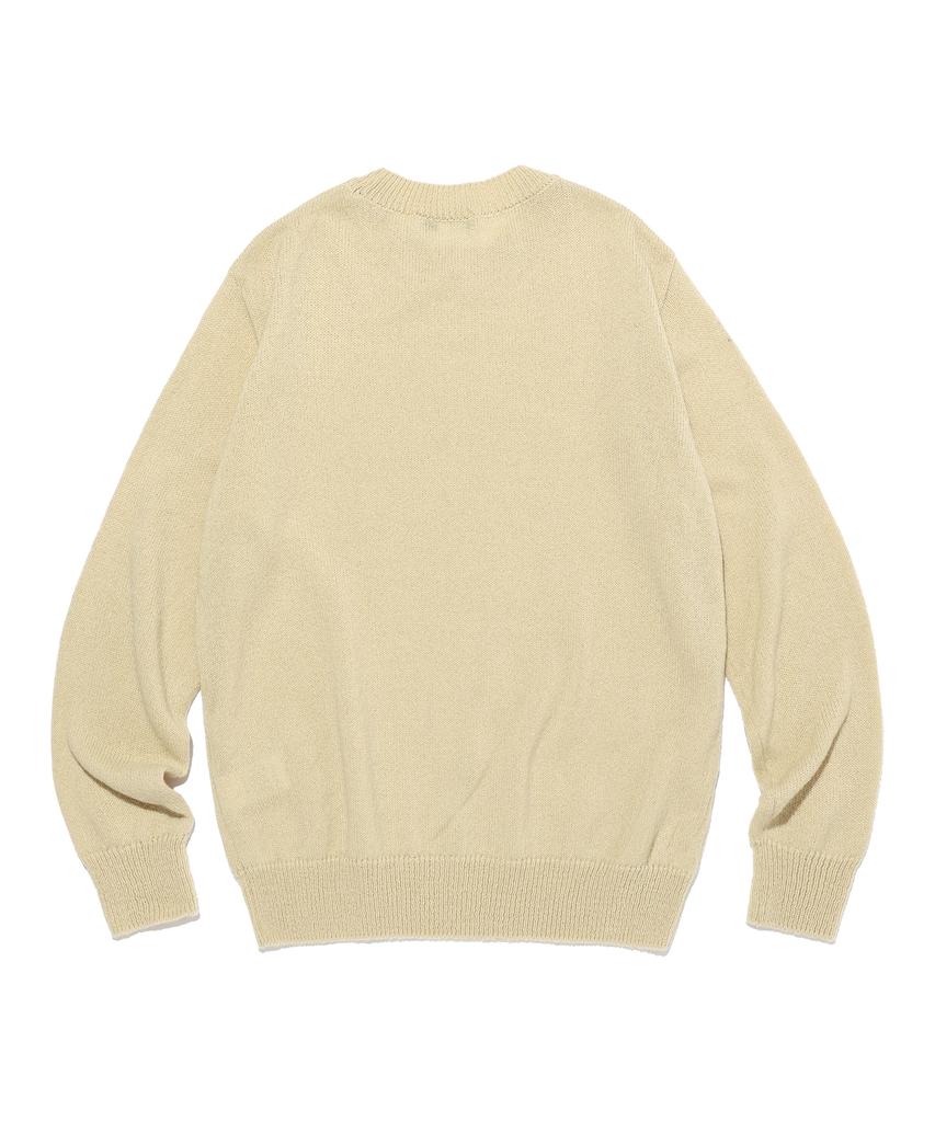AOTT Unisex Snug Mohair Knit Ivory
