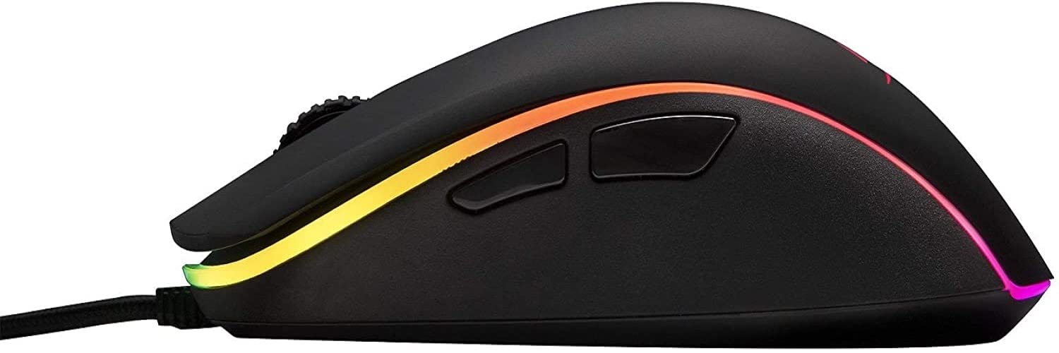 

Ігрова миша HyperX Pulsefire Surge RGB для геймерів, оптична роздільна здатність, регульована перемикач Omron, 2 роки гарантії HX-MC002B (4P5Q1AA) [Продукт]