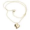 Heart Pendant Necklaces Heart Choker Heart Pendant Collarbone Chain Heart Choker Titanium Steel Material for Girls Woman