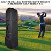Golf Travel Bag with Wheels 900D Heavy Duty Portable Golf Club Travel Cover for Airlines Soft Sided Foldable Golf Travel Case