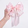 RAINBOW BOWS 1Pcs Cream Colored Bow Hair Clip Super Fairy Back Head Clips Elegant Women Ponytail Fahion Hair Accessories