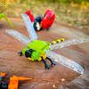 Non-Toxic Creative Moc Insect Building Blocks Bee Dragonfly Ant Mantis Butterfly Children'S Assembled Toys Animal Ornaments Gifts