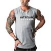Do The Work  Brand Gyms Sports Bodybuilding Fitness Mens Elastic Cotton O-Neck Printed Summer Fashion Casual Workout Tank Top