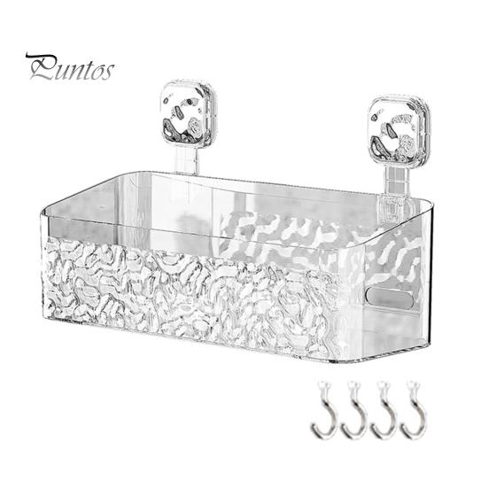 Väggmonterad förvaringsställ med krokar Moderna avloppshål Inga borrmaskiner Starkt bärande Badrum Köksartiklar Diverse Hållare Hylla Organizer