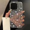 Aesthetic Colourful Flowers Print  Clear Phone Cases For iPhone 17 16 15 13 12 11 ProMax Pro Plus Full Protection Phone Cover