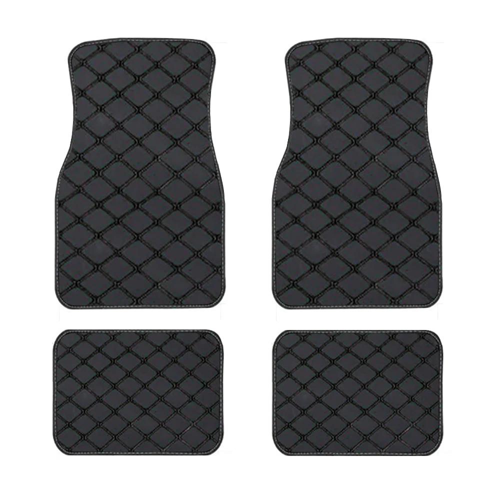 Universal Size Car Floor Mats for VW Golf Passat B5 B6 B7 B8 CC Touran Tiguan Toureg Touareg Phaeton T-ROC Car Accessories