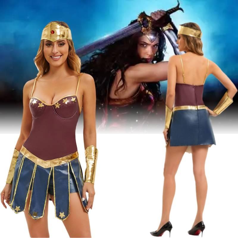 Stunning 2024 Wonder Woman Costume Greek Goddess Roleplay Outfit For Women
