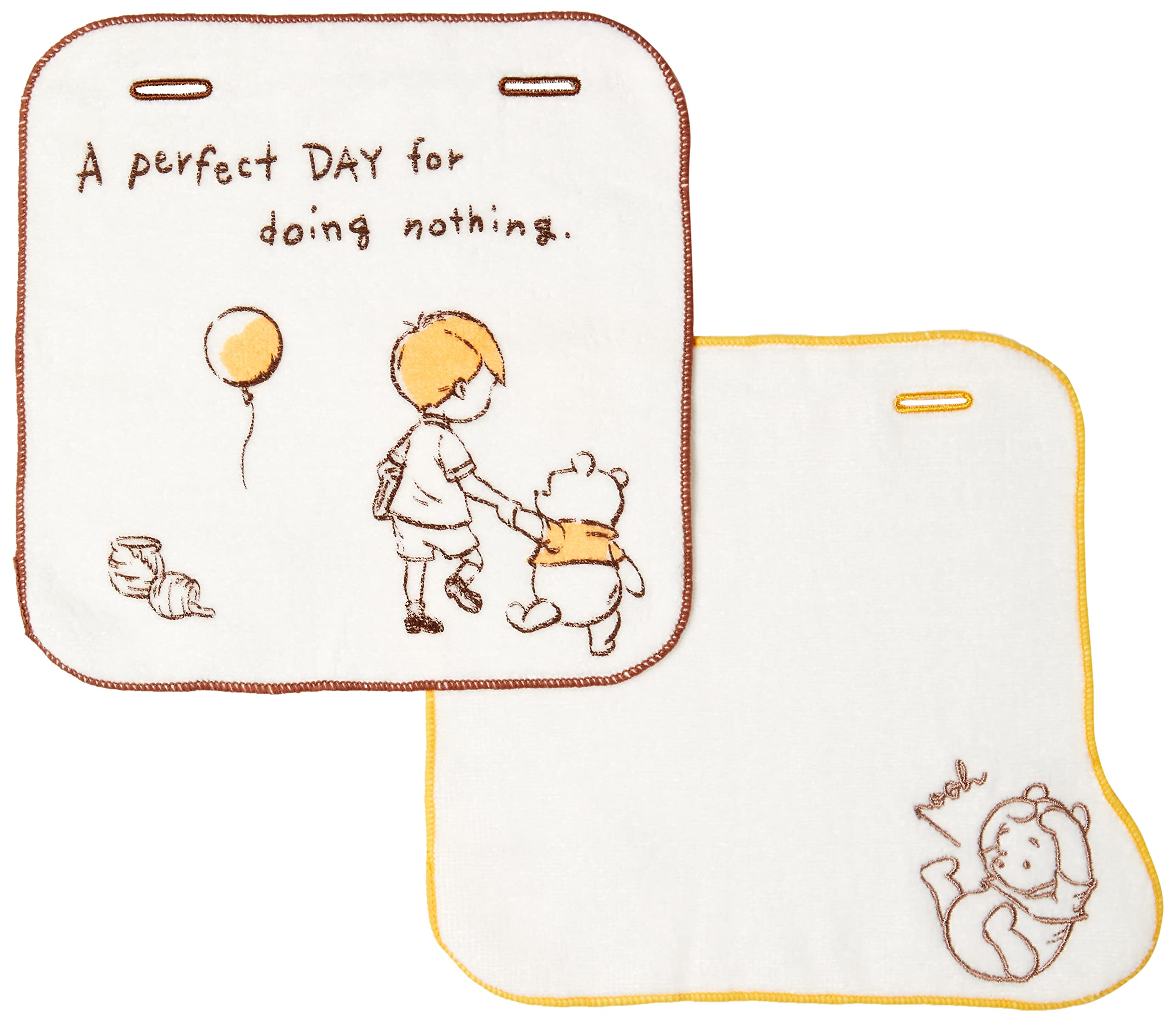 

Pooh Baby Bib Towel Bib Set of 2 Boys Girls 215100201 One Size [Disney]