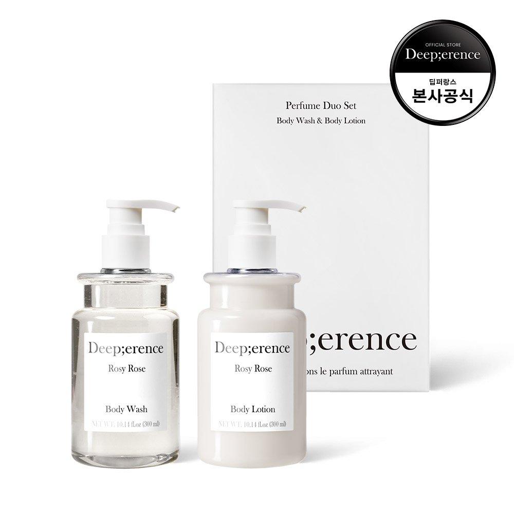 

Deep;erence Perfume de Body 300ML Duo Set (Rosy Rose)