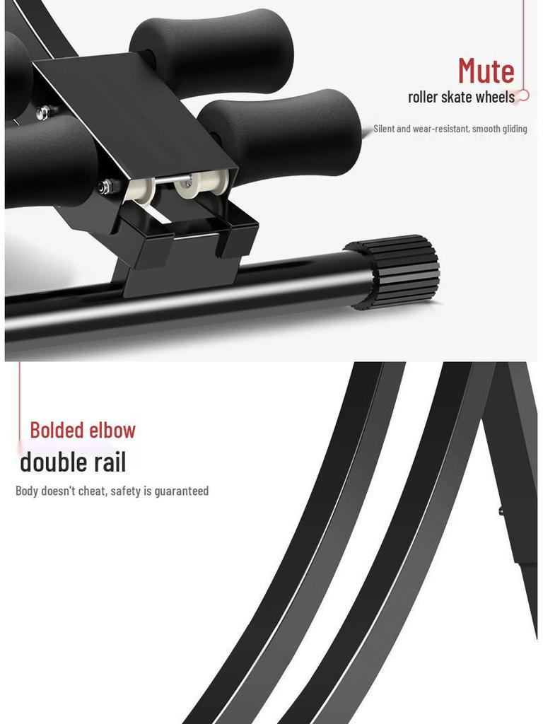 Indoor Abdominal Muscle Waist Trimmer & Sit-Up Trainer