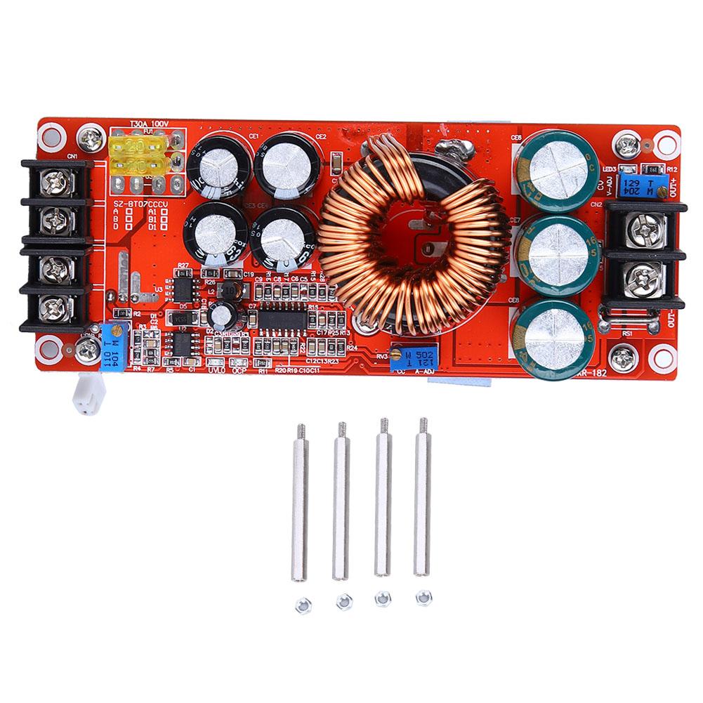 

Модуль живлення DCDC 1500W 30A 12V24V48V до 48V60V72V Перетворювач живлення постійної напруги струму