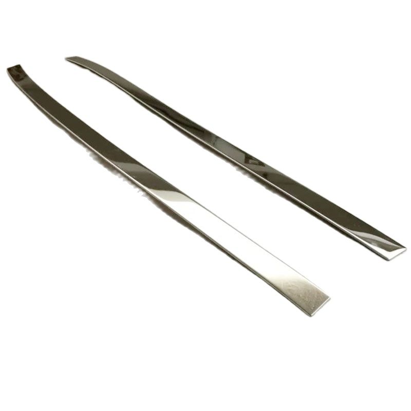 

Для Mercedes Benz GLC 2016 2017 2018 Нержавеющая Автомобильная передняя дверь, оконное стекло, защитная крышка, накладка, аксессуары для литья