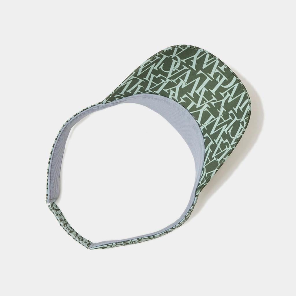 Sun Visor Print Hat Golf C23291114 Green FR [Callaway] Men's (Logo Pattern/Size Adjustable) / / 1130_Light