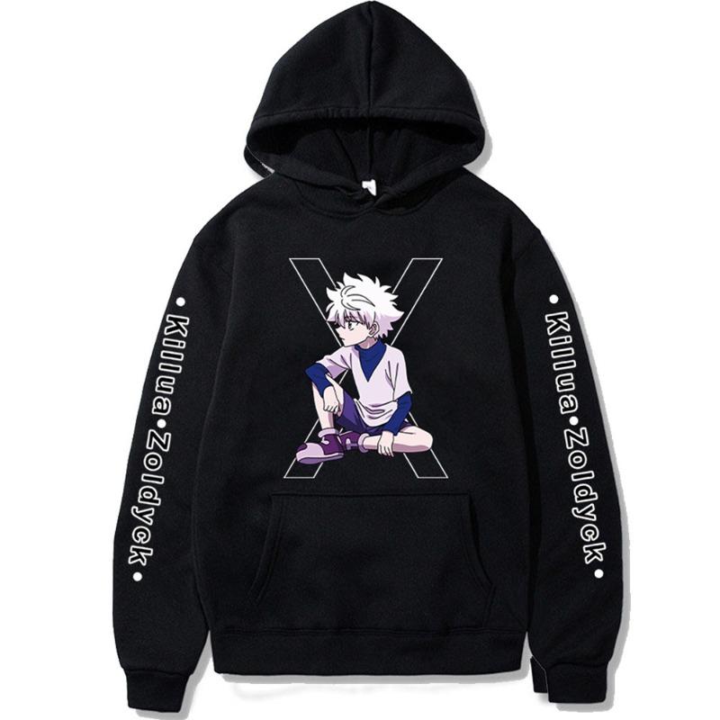 Anime Men's Hoodie Autumn Vintage Unisex Pullover Men Vintage Graphic Hoody Tops Oversize Clothing