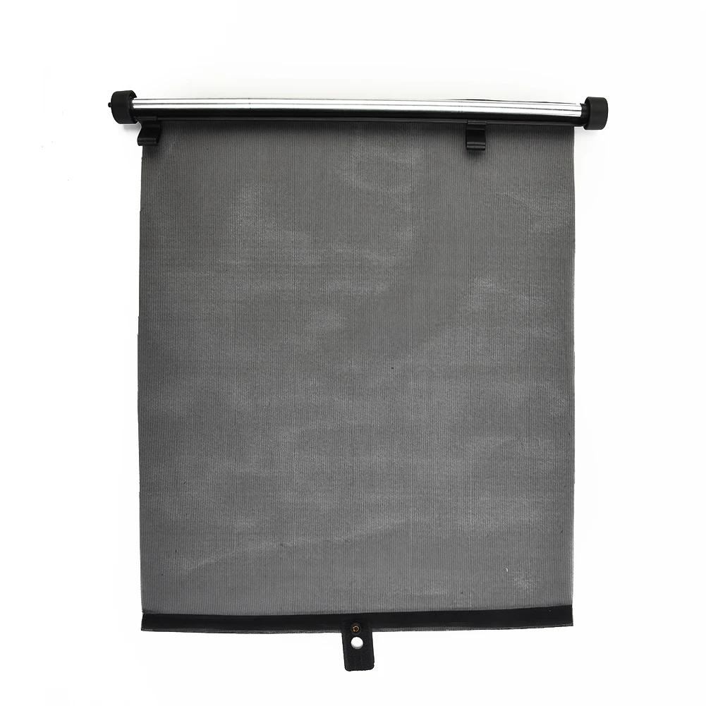 40*60cm Car Roller Shades Black Curtain Retractable Roll Shield Privacy Protection Side Window Suitable For All Cars