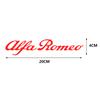 Skirta Alfa Romeo 2026 Karštas lipdukas 2 vnt. Automobilio lipdukas vandeniui atsparūs automobilio priedai Skirta Alfa Romeo Giulia Stelvio MiTo Giulietta Tonale AL