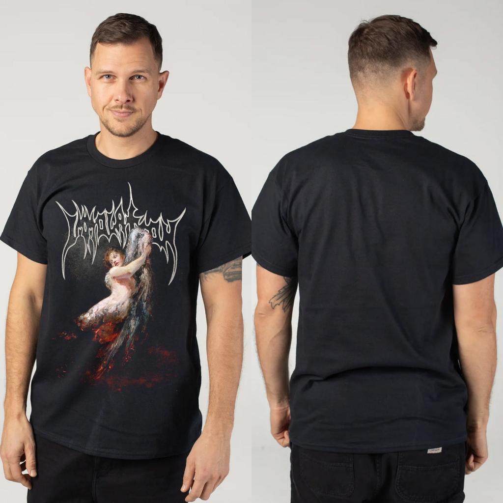 New Immolation Graphic Cotton Tshirt Unisex Summer Short Sleeve Fashion Brand Tee Luxury Casual Vintage Tees