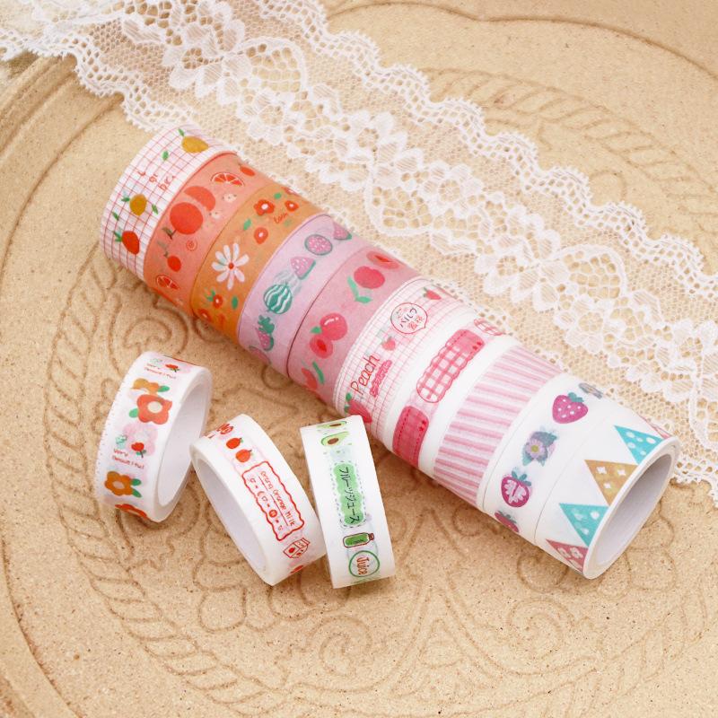 60 Rolls of Cute Cartoon Tape for Children