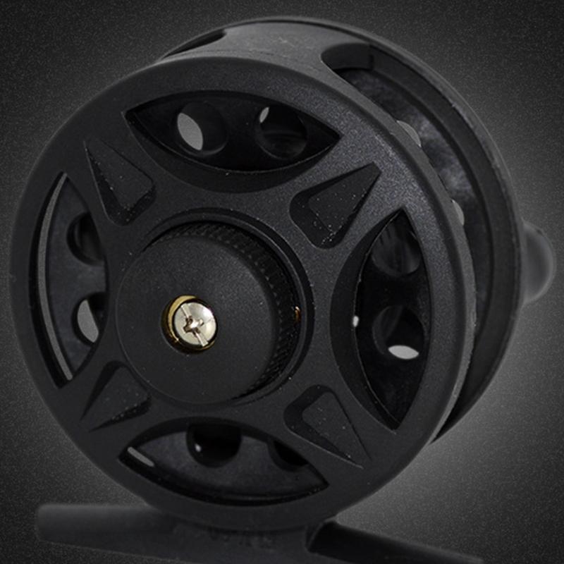 Compacts Fly Ice Fishing Reels With Smooth Casting Anti Tangles Mechanism Durabilirty Outdoor Angling Gear