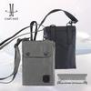 Unisex Travel Passport Holder with Lanyard - Double-Layer Neck Pouch for Secure Document Storage