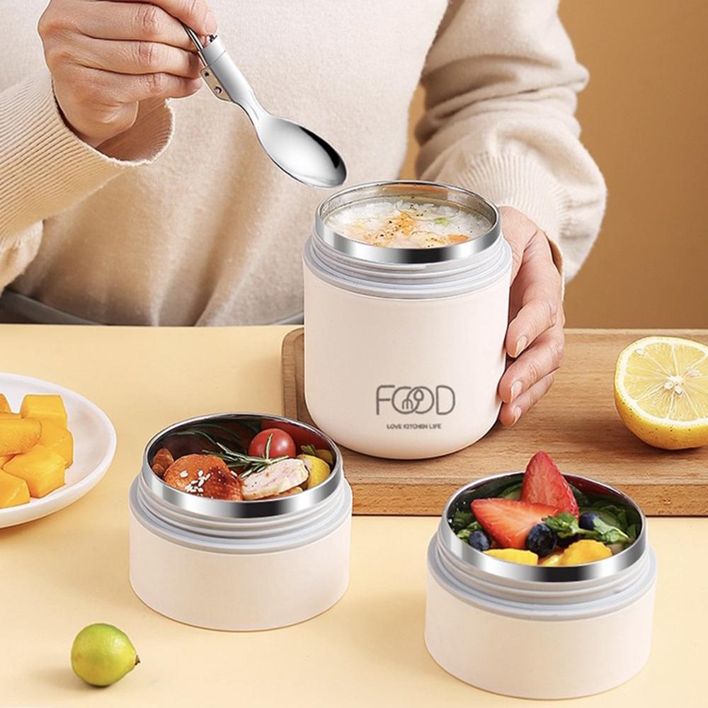 

Portable Double Layer Lunch Box PP 304 Stainless Steel Insulated Food Container for Office Workers (BPA Free, No FDA) Blackish Green