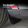 4-piece Fender Set Suitable for 2017-2023 Tesla Model 3/Y Black Invisible TPE Fender Car Exterior Modification Accessories