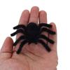 Spinnenmodell Lustige Halloween-Plüschspinne Realistische 3D Beflockung Schwarze Spinne Cartoon Künstliche Spinne Bar Party Dekoration