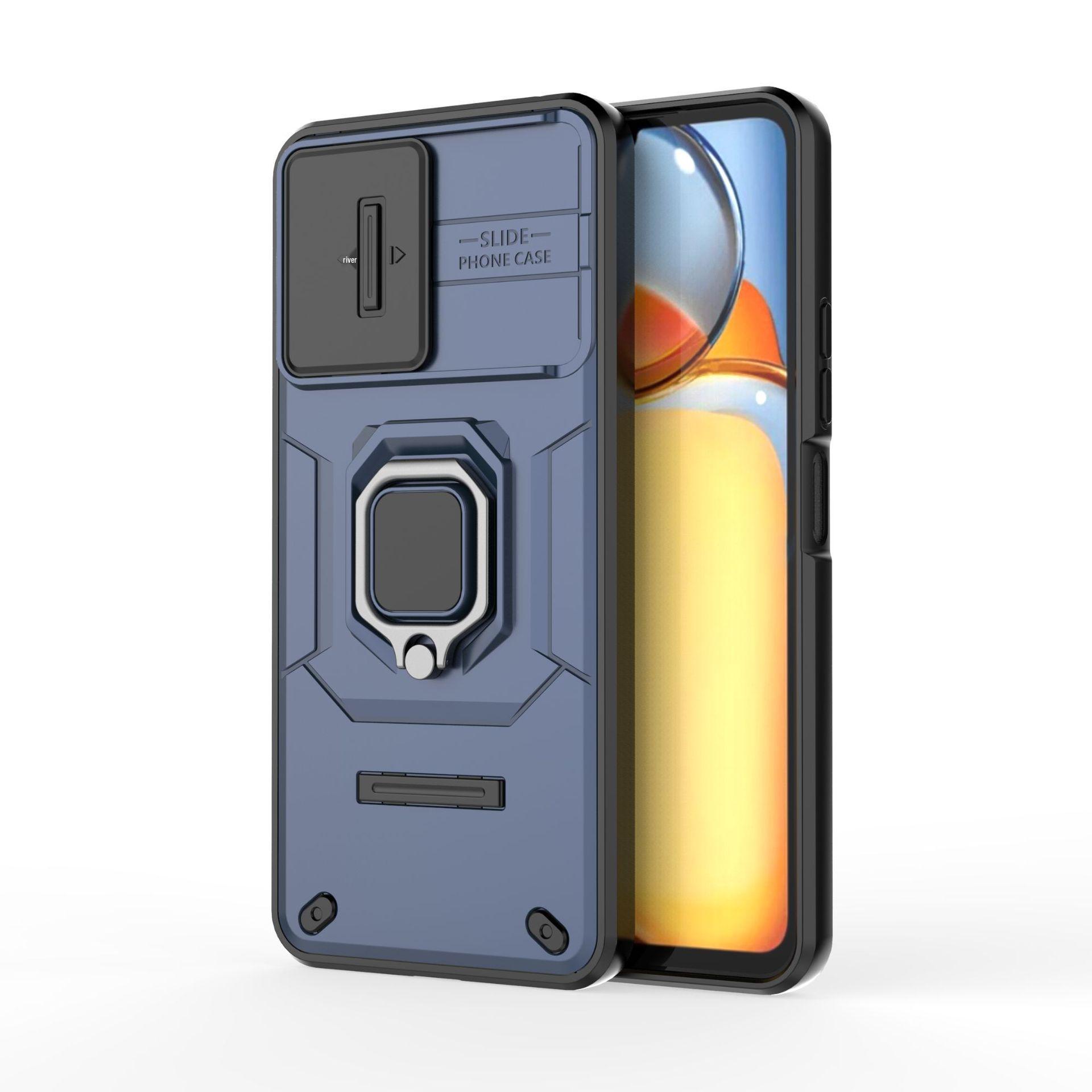 

Battle Bear Redmi 14C Push-Window Phone Case with Bracket for Xiaomi 14T and Redmi NOTE 14PRO Xiaomi 14T синій