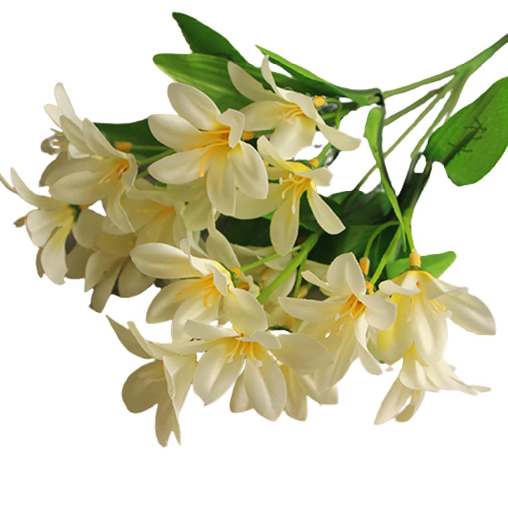 H&B Store Lovely Artificial Mini Flower Bouquet Home Wedding Decor 24 Flowers On 1 Piece