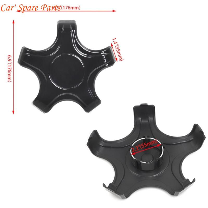 Y4UA strong Wheel Hub Cover Protective Caps Easy Installation Wheel Center Caps Guard Vehicle Accessories Suitable for