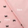 150x50cm Bow Printed Jacquard Elastic Knitted Fabric For T-shirts Pajamas ,Home Clothes,Children's Clothing DIY Clothing Fabric